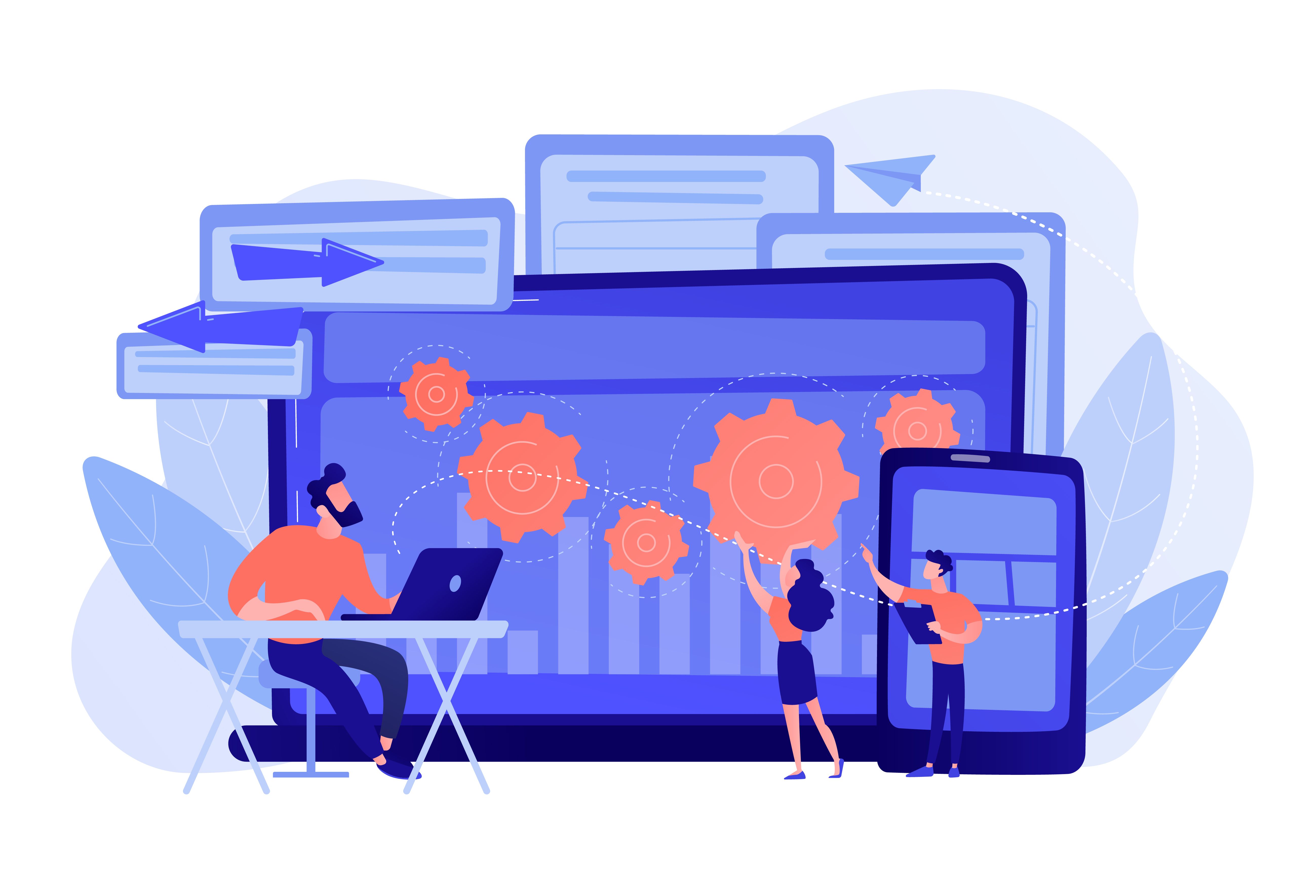 Personalizovani testovi ilustracija